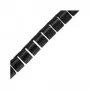 Canalina portacavi flessibile InLine 59947T 10 m nero 20 mm