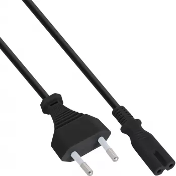 InLine B-16654S Cavo di alimentazione nero 1,5 m spina Type-C IEC C7