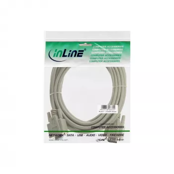 Cavo VGA InLine 15HD connettore maschio/femmina beige 10 m