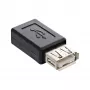 Adattatore Micro-USB InLine 31613 connettore femmina USB A a connettore femmina Micro-USB B