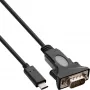 InLine Cavo adattatore USB-C a seriale, connettore maschio USB-C / connettore maschio DB9, 1,8 m