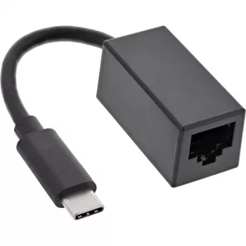 Cavo adattatore di rete InLine USB 3.2 Gigabit Ethernet, USB-C