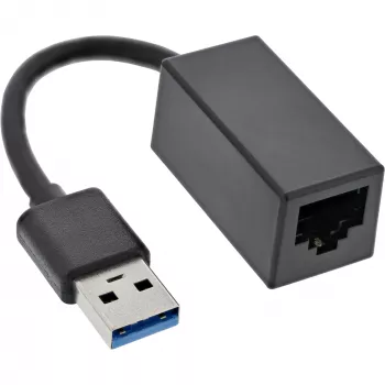 Cavo adattatore di rete InLine USB 3.2 Gigabit Ethernet, USB-A