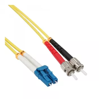 Cavo duplex in fibra ottica InLine LC/ST 9/125µm OS2 10m