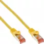 Cavo patch InLine S/FTP PiMF Cat.6 250MHz PVC rame giallo 0,3m