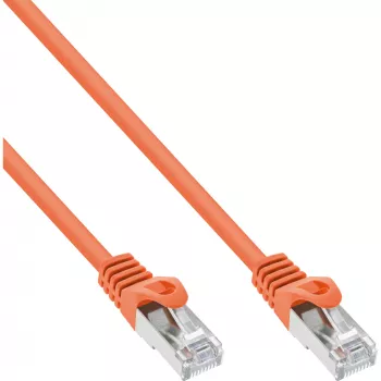 Cavo patch InLine SF/UTP Cat.5e arancione 0,3m