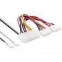 Adattatore di alimentazione interno InLine 20-Pin ATX-NT su P8/P9 AT-Mainboard + interruttore 20/0,80m
