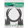 Cavo DVI-D InLine, Premium, 24+1 M/M, Dual Link, dorato, 2m