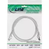 Cavo patch InLine, S/FTP (PiMf), Cat.8.1, 2000 MHz, senza alogeni, grigio, 0,5 m