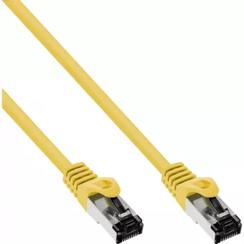 Cavo patch InLine, S/FTP (PiMf), Cat.8.1, 2000MHz, senza alogeni, giallo, 5m