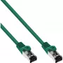 Cavo patch InLine, S/FTP (PiMf), Cat.8.1, 2000MHz, senza alogeni, verde, 10m