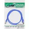 Cavo patch InLine S/FTP PiMF Cat.8.1 senza alogeni 2000MHz blu, 1,5 m