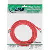 InLine cavo patch, S/FTP (PiMf), Cat.8.1, 2000MHz, halogen-free, rosso, 5m