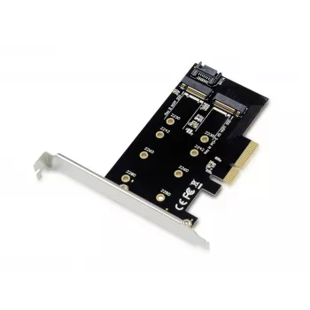 Adattatore Conceptronic EMRICK 2-in-1 M.2 SSD PCIe SATA AHCI NVMe