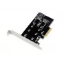 Adattatore Conceptronic EMRICK 2-in-1 M.2 SSD PCIe SATA AHCI NVMe