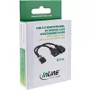Cavo adattatore USB 2.0 InLine interno 2x connettore femmina USB Type-A / header scheda madre