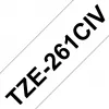 Nastro per etichettatura Brother TZE261CIV nero su bianco