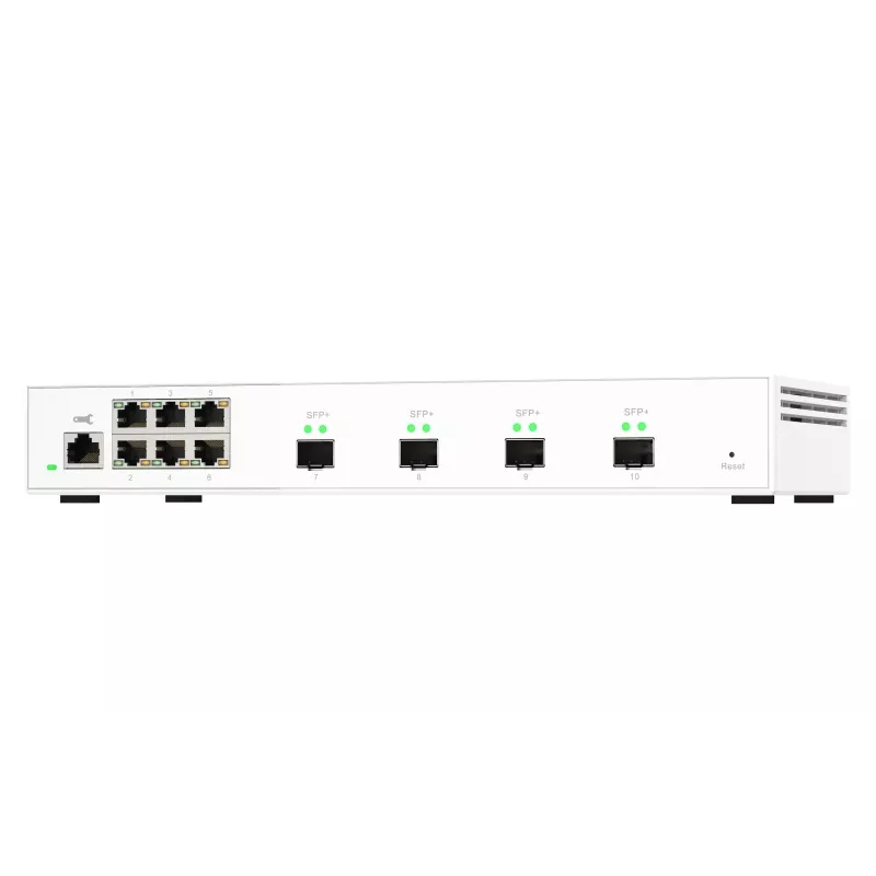 Switch di rete QNAP QSW-M2106-4S Managed L2 2,5G Ethernet (100/1000/2500) bianco