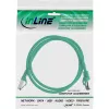 Cavo patch InLine S/FTP (PiMf) Cat.8.1 2000MHz halogen-free verde 0,5m