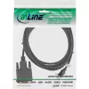 Cavo InLine Mini DisplayPort maschio su DVI-D 24+1 maschio, nero/oro, 3 m
