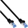 Cavo patch InLine, Cat.6A, S/FTP, TPE flessibile, nero, 40 m