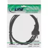 Cavo di alimentazione InLine, spina Euro / femmina Euro8, nero, 1,8 m