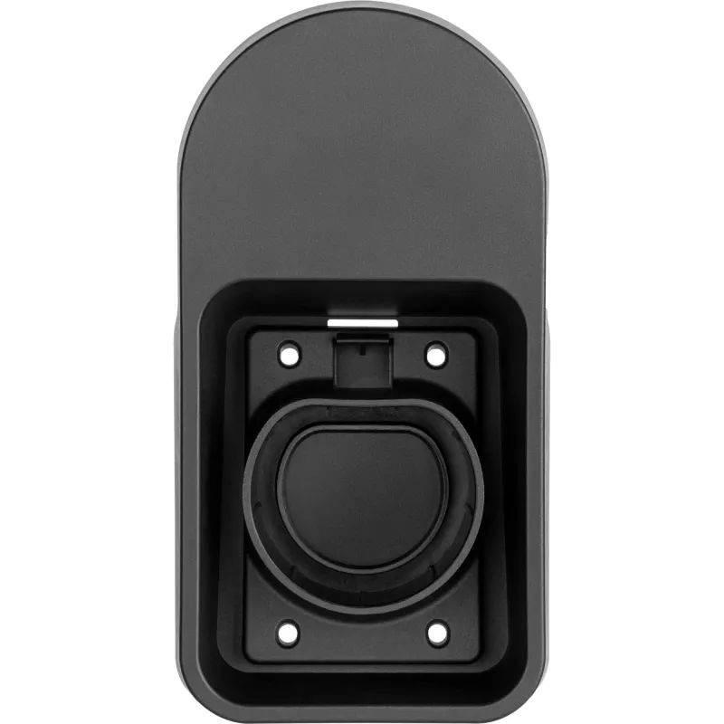 Supporto universale per cavo di ricarica EV InLine nero 117x95x213 mm