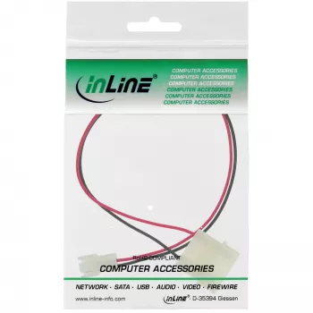 Cavo adattatore tensione ventola InLine 12V / 7V 0,3 m