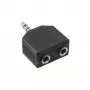 Adattatore audio InLine 3,5 mm maschio / 2x 3,5 mm femmina stereo