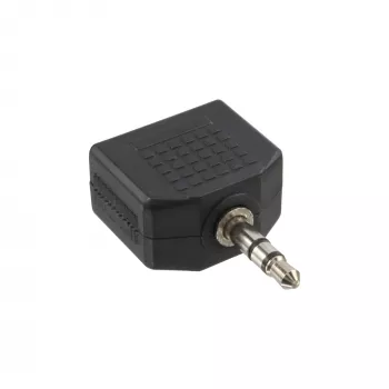 Adattatore audio InLine 3,5 mm maschio / 2x 3,5 mm femmina stereo