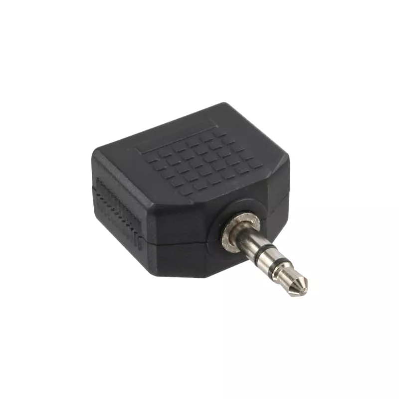 Adattatore audio InLine 3,5 mm maschio / 2x 3,5 mm femmina stereo