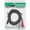 Cavo audio 2x presa RCA / connettore jack stereo 3,5 mm 0,2 m InLine 89941A