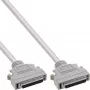 Cavo SCSI II InLine 50 pin Mini D-Sub connettore/connettore 1 m beige