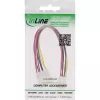 Cavo di alimentazione Y interno InLine 1x Molex 5,25