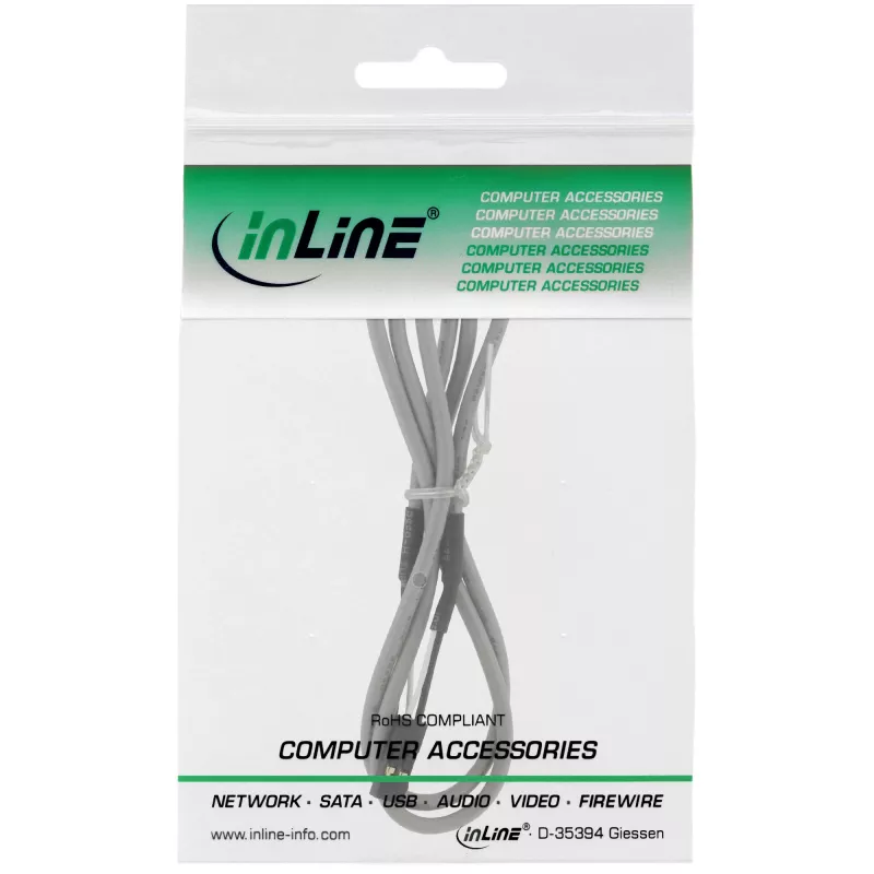 Cavo audio interno InLine, digitale 2 poli, 0,9 m
