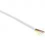 Cavo modulare InLine flat 4 conduttori bianco 100 m anello