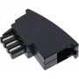 Adattatore TAE-F InLine connettore TAE-F / presa RJ11