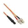 Cavo in fibra ottica duplex InLine MTRJ/SC 50/125µm OM2 3 m