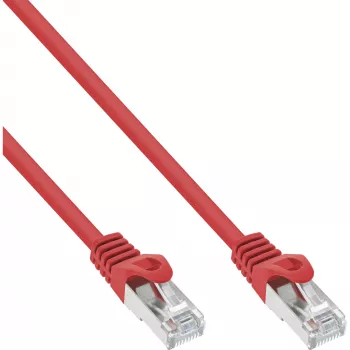 Cavo patch InLine SF/UTP Cat.5e rosso 20 m