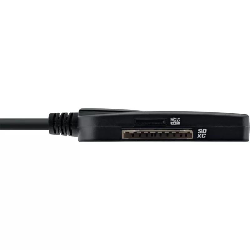 Lettore di schede InLine USB 3.1 USB-C, per SD/SDHC/SDXC, microSD, compatibile UHS-II
