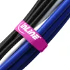 Fascette per cavi InLine con chiusura a velcro 20 x 200 mm, 10 pezzi, rosa