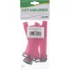 Fascette per cavi InLine con chiusura a velcro 20 x 200 mm, 10 pezzi, rosa