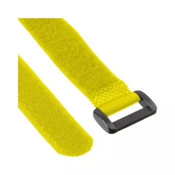 InLine Fascette in velcro per cavi, 20 x 300 mm, 10 pz., giallo