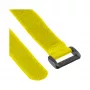 Fascette per cavi InLine con chiusura a velcro 20 x 200 mm 10 pz. giallo