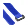 Fascette per cavi InLine con chiusura a velcro 20 x 400 mm 10 pz. blu