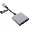 Cavo adattatore audio InLine USB-C, USB-C su jack 3,5 mm + PD 30 W