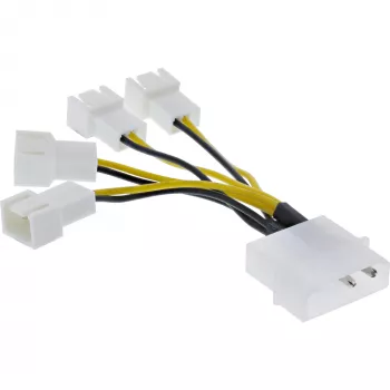 Cavo adattatore di alimentazione Molex InLine 33341A 0,05 m 4x connettore ventola
