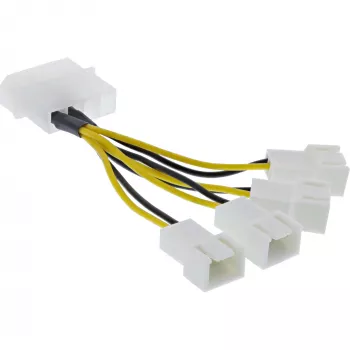 Cavo adattatore di alimentazione Molex InLine 33341A 0,05 m 4x connettore ventola