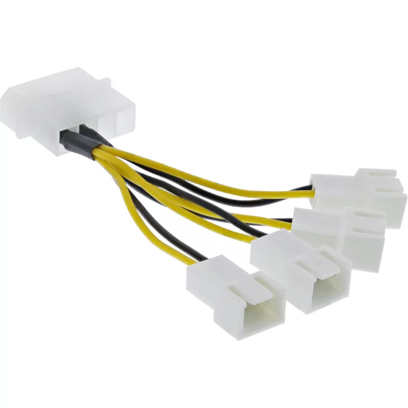 Cavo adattatore di alimentazione Molex InLine 33341A 0,05 m 4x connettore ventola