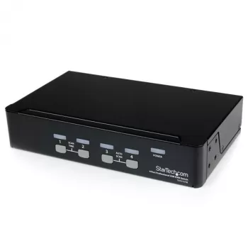 StarTech.com switch KVM VGA USB professionale a 4 porte con hub